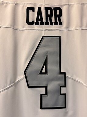 Oakland Raiders Derek Carr Color Rush Jersey
